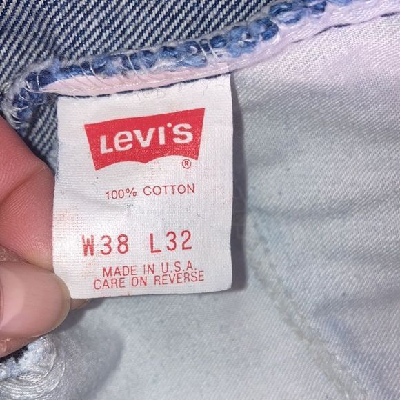 Mens Vintage 2000 517 Dark Wash Levi Orange Tab Jeans size 38x32 - Picture 6 of 14